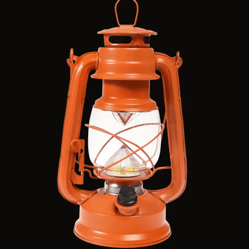 Rex London LED hurricane lantern - Orange Fashion