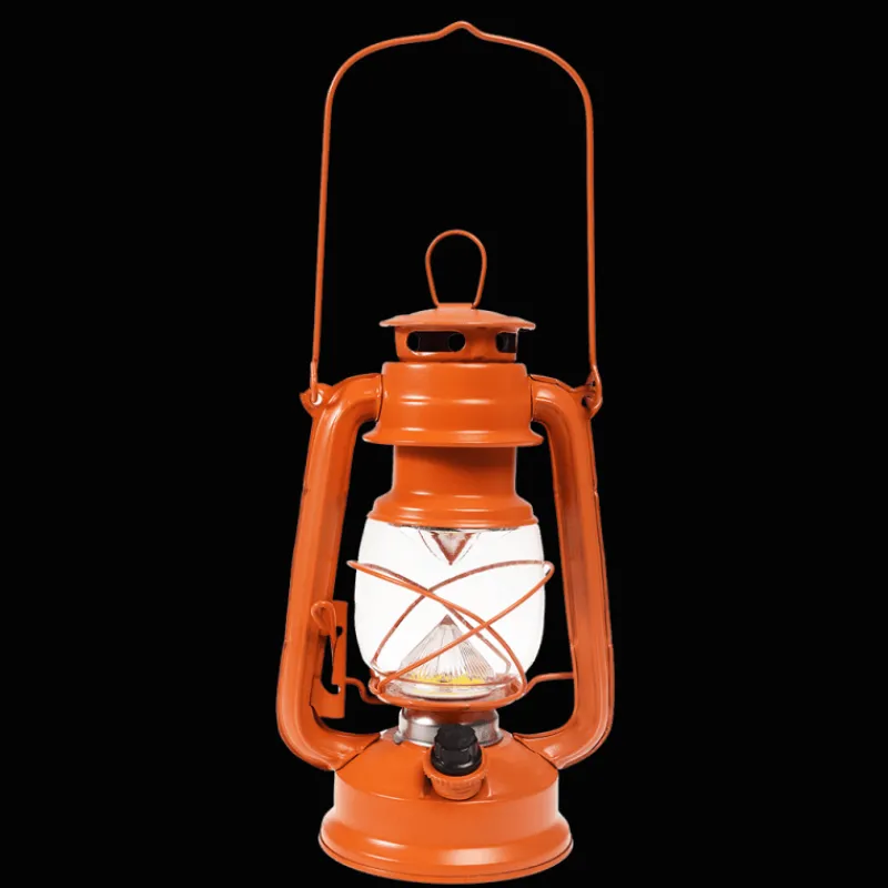 Rex London LED hurricane lantern - Orange Fashion