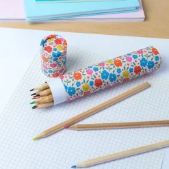Rex London Long tube of colouring pencils - Tilde Fashion