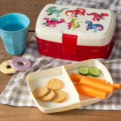 Rex London Lunch box with tray - Baby Dinos Discount