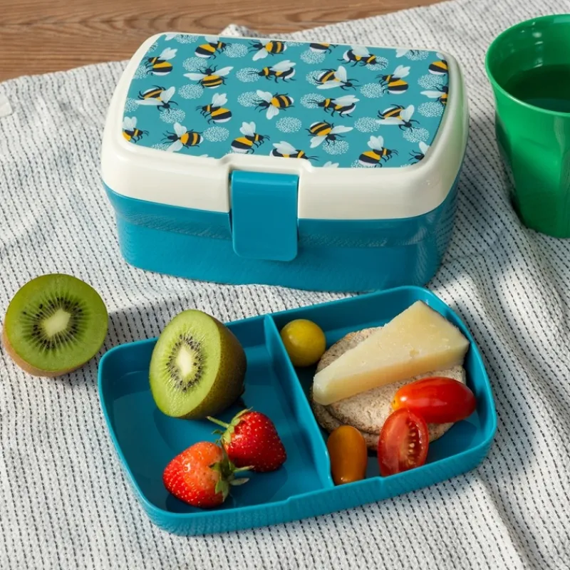 Rex London Lunch box with tray - Bumblebee Discount