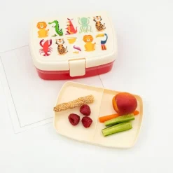 Rex London Lunch box with tray - Colourful Creatures Fashion