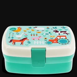 Rex London Lunch box with tray - Farmyard Fashion