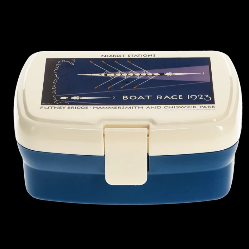 Rex London Lunch box with tray - TfL Vintage Poster "Boat Race" Sale