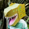 Rex London Make your own dinosaur head - 3D T-Rex mask New