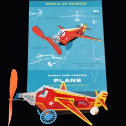 Rex London Make your own rubber band-powered plane Sale