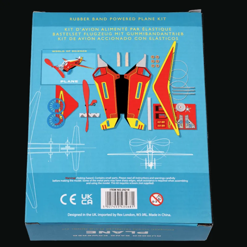 Rex London Make your own rubber band-powered plane Sale