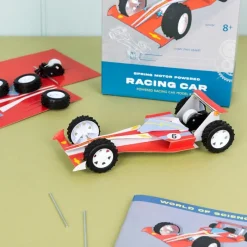 Rex London Make your own spring motor-powered racing car Clearance