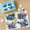 Rex London Matchbox jigsaw puzzle (48 pieces) - Prehistoric Land Fashion