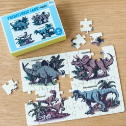 Rex London Matchbox jigsaw puzzle (48 pieces) - Prehistoric Land Fashion