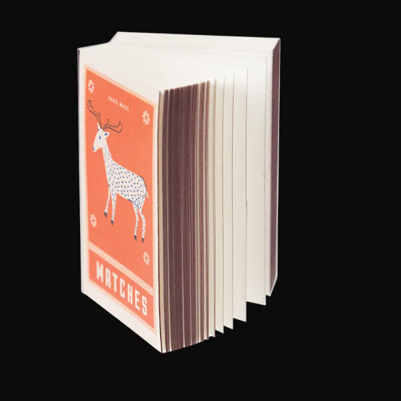 Rex London Matchbox size notepad - Deer Fashion