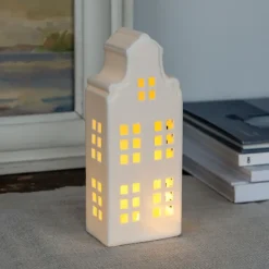 Rex London Matt ceramic LED decoration - Large house Best
