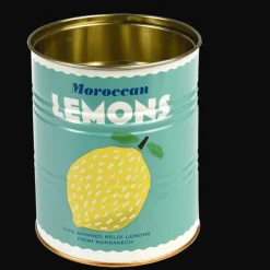 Rex London Medium storage tins (set of 2) - LEMONS & HARISSA New