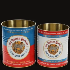 Rex London Medium storage tins (set of 2) - Old Leopard Brewery New