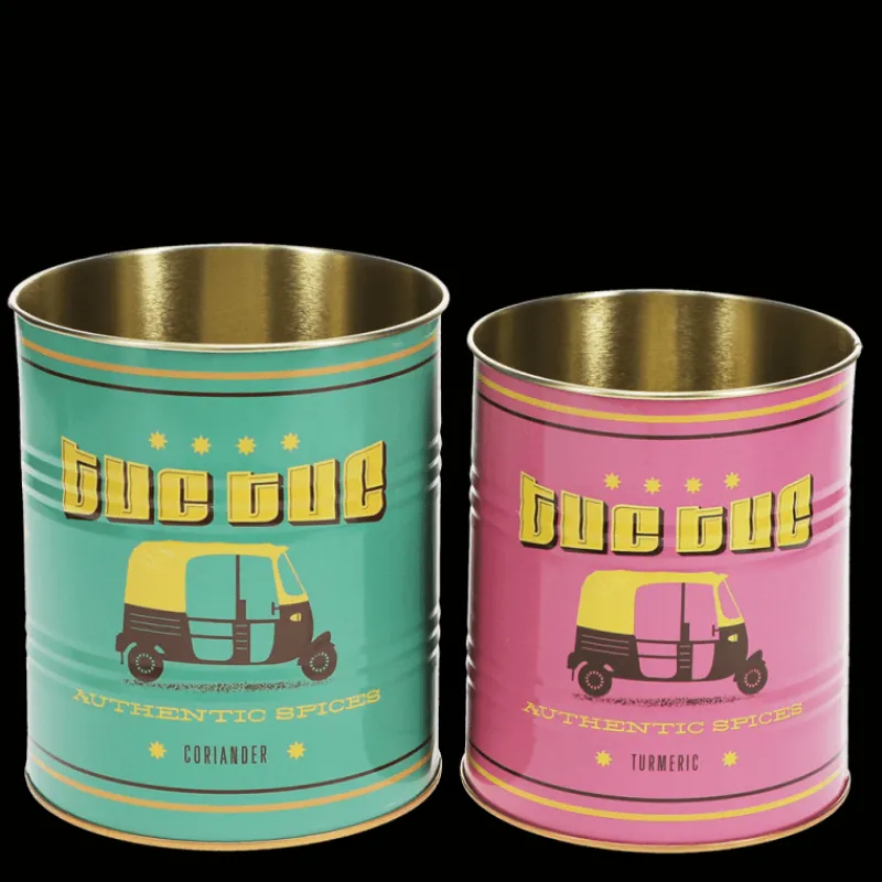 Rex London Medium storage tins (set of 2) - Tuc-tuc Online