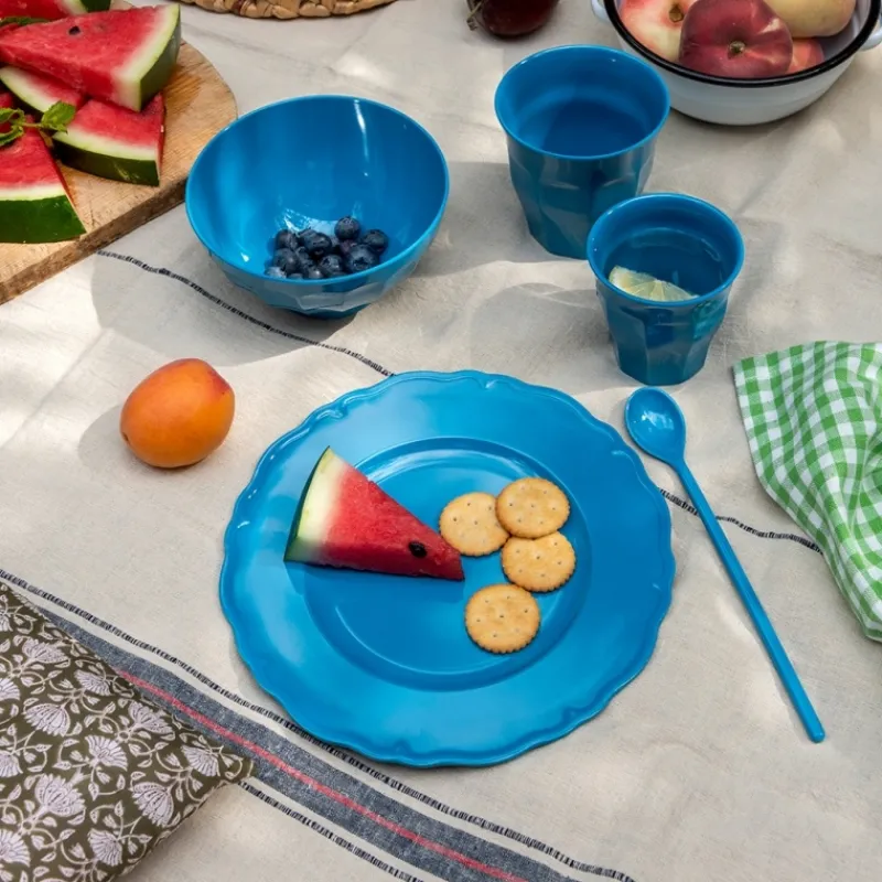 Rex London Melamine beaker (250ml) - Petrol blue Outlet