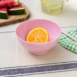 Rex London Melamine bowl - Pink Clearance