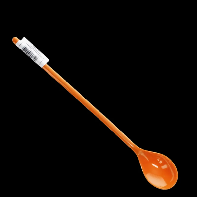 Rex London Melamine long-handled spoon - Orange Clearance