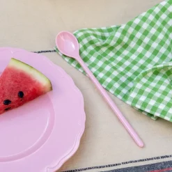 Rex London Melamine long-handled spoon - Pink Clearance