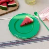 Rex London Melamine plate (20cm) - Bright green Hot