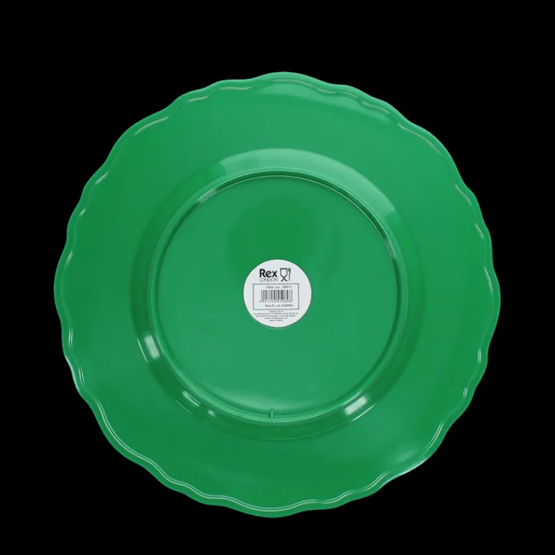 Rex London Melamine plate (20cm) - Bright green Hot