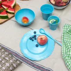 Rex London Melamine plate (20cm) - Pale blue Discount