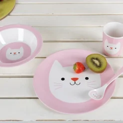 Rex London Melamine plate - Cookie the Cat Hot