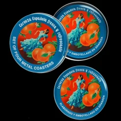 Rex London Metal coasters (set of 4) - Cerveza Espanola Online