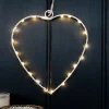 Rex London Metal heart LED light - 14cm Online
