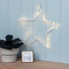 Rex London Metal star LED light - 30cm Discount
