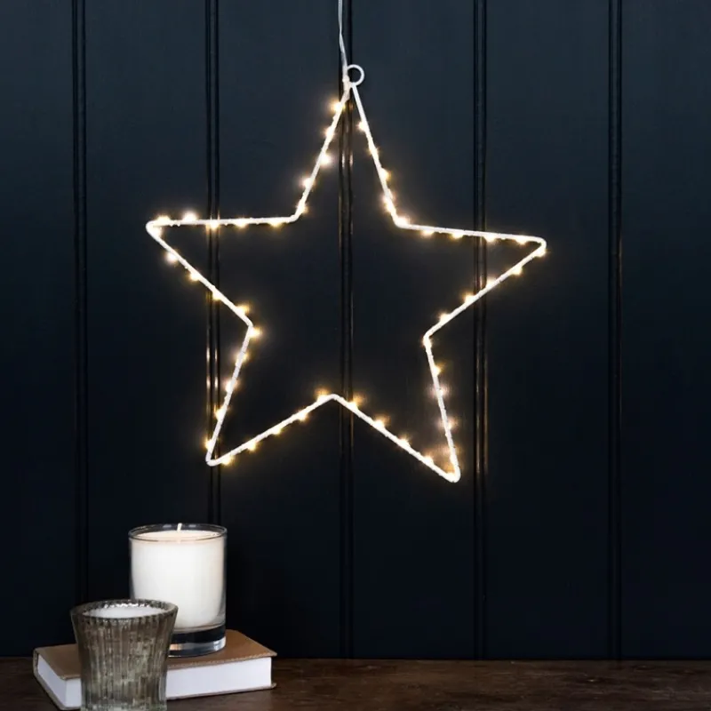Rex London Metal star LED light - 30cm Discount
