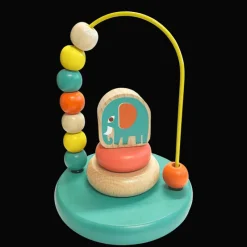 Rex London Mini bead loop and stacker wooden toy - Wild Wonders Sale