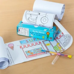 Rex London Mini colouring and games - On Our Street Outlet