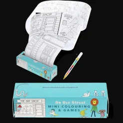 Rex London Mini colouring and games - On Our Street Outlet
