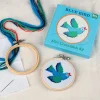 Rex London Mini cross-stitch kit - Blue bird Fashion