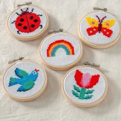 Rex London Mini cross-stitch kit - Butterfly Online
