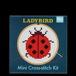 Rex London Mini cross-stitch kit - Ladybird Outlet