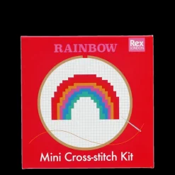 Rex London Mini cross-stitch kit - Rainbow Best