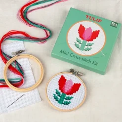 Rex London Mini cross-stitch kit - Tulip New