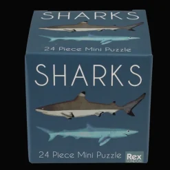 Rex London Mini jigsaw puzzle - Sharks Online