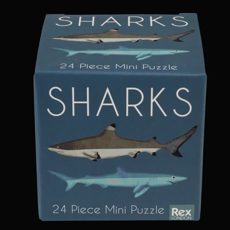 Rex London Mini jigsaw puzzle - Sharks Online