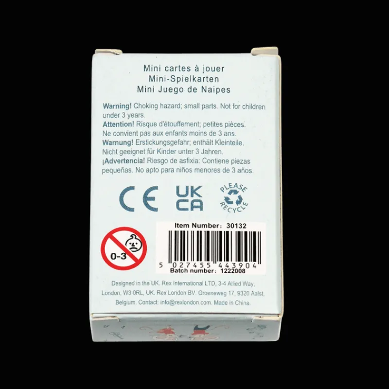 Rex London Mini playing cards - Mimi and Milo Hot