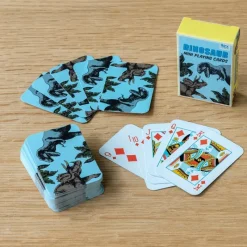 Rex London Mini playing cards - Prehistoric Land dinosaur Hot