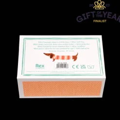 Rex London Mini sausage dog in a little box - Sausage Dog soft toy Sale