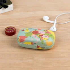 Rex London Mini travel case - World Map Outlet