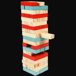Rex London Mini wooden topple tower - Wild Bear Discount