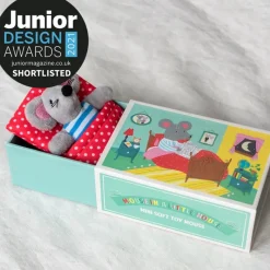 Rex London Mouse in a little box - Mouse in a House soft toy New