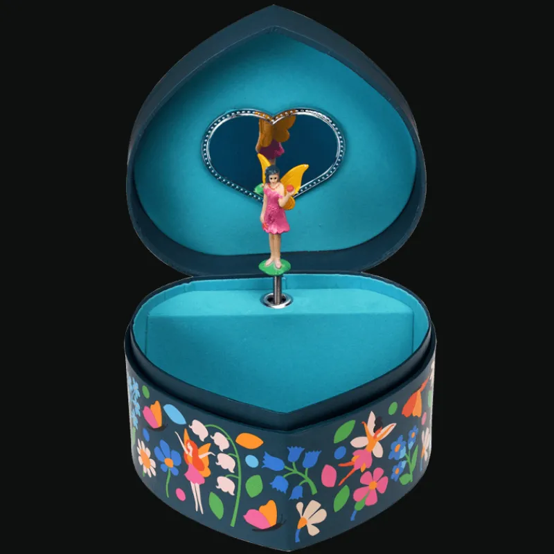 Rex London Musical jewellery box heart-shaped - Fairies in the Garden Online