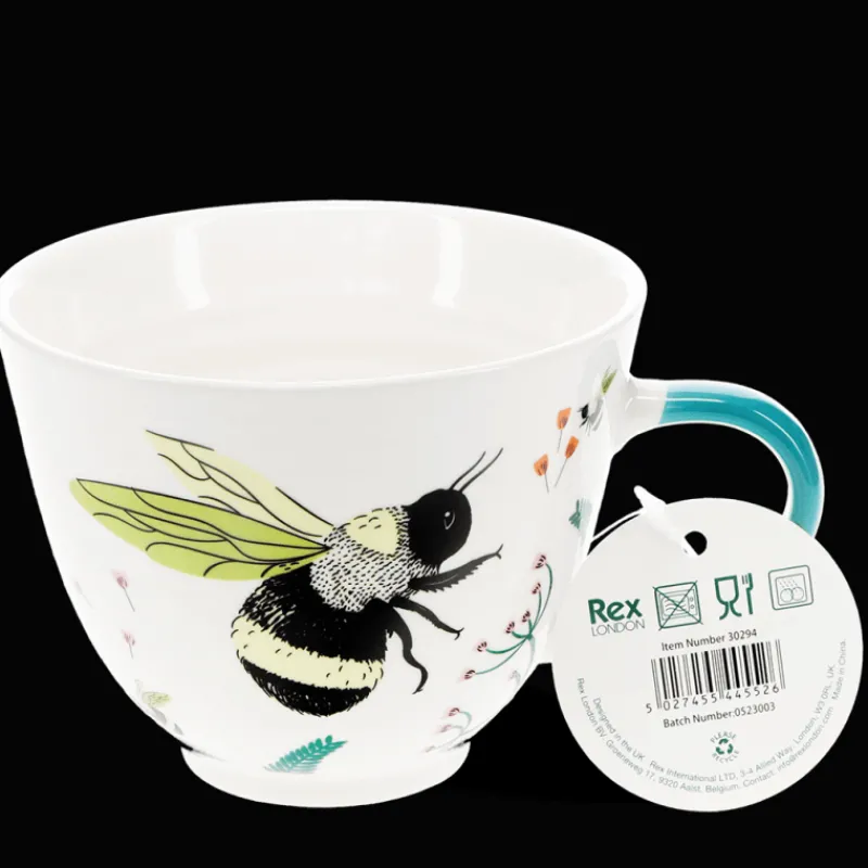 Rex London New bone china mug 550ml - Bumblebee Outlet