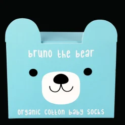 Rex London Pair of baby socks - Bruno the Bear Discount